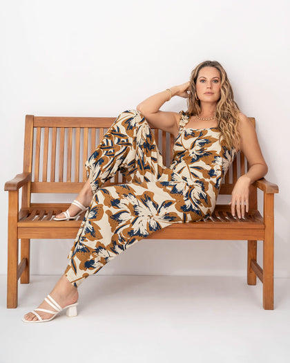 Enterizo largo con detalle en hombro#color_145-marfil-estampado-cafe