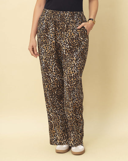 Pantalón exterior largo estampado#color_145-estampado