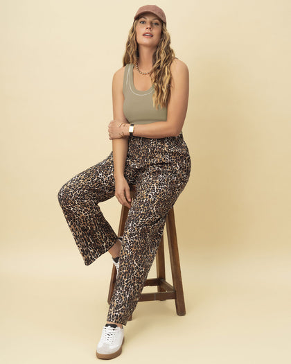 Pantalón exterior largo estampado#color_145-estampado