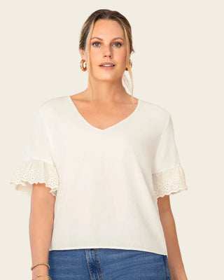 Blusa con detalle en mangas#color_018-marfil