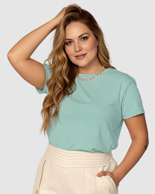 Camiseta manga corta con detalle decorativo en sisa#color_c38-menta