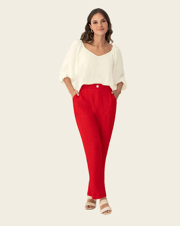 Pantalón con bolsillos funcionales