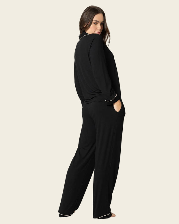 Conjunto de pijama: camiseta manga larga y pantalón largo