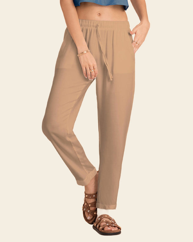 Pantalón exterior con resorte en cintura
