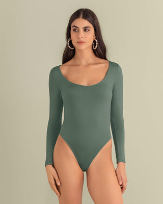 Body manga larga con broche ajustable#color_198-verde