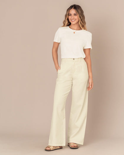 Jean bota ancha con bolsillos funcionales#color_165-marfil