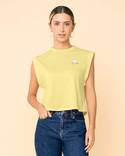 Camiseta manga sisa básica#color_019-amarillo