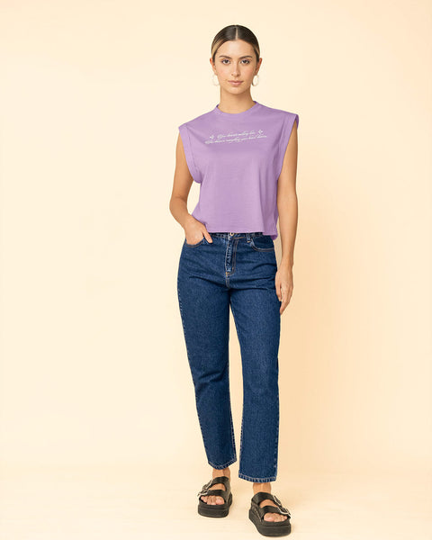 Camiseta manga sisa básica#color_043-lila