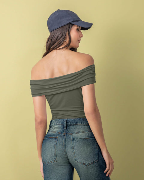 Crop top strapless cuello bandeja#color_198-verde