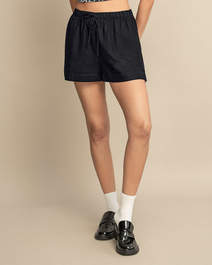 Short corto de silueta amplia para mujer