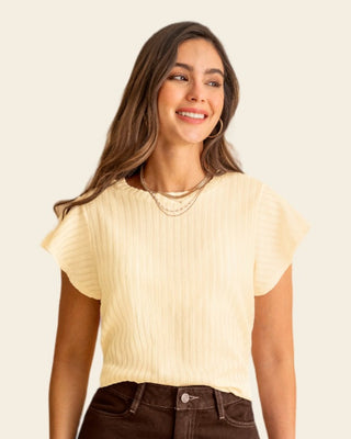 Camiseta con mangas acampanadas#color_018-marfil