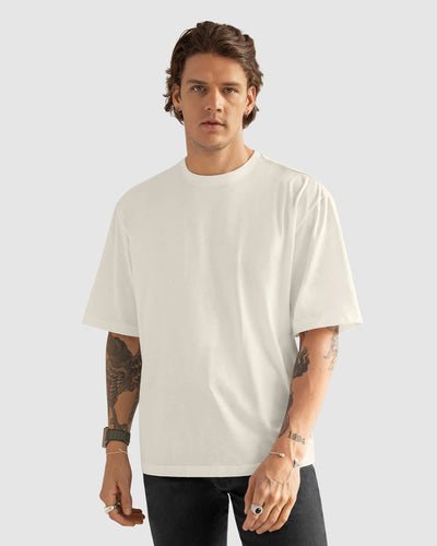 Camiseta manga corta oversized#color_000-blanco