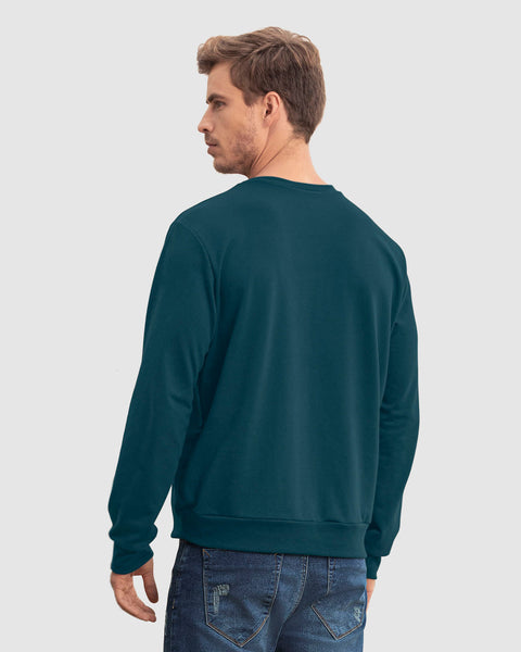 Sudadera con estampado navideño para hombre#color_063-verde-azul