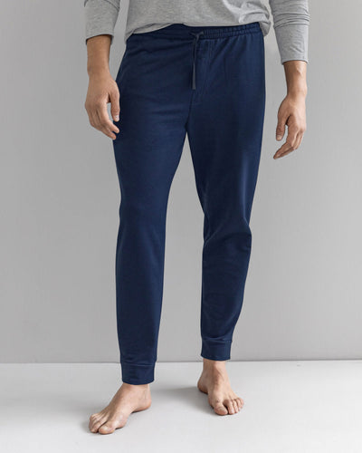 Pantalón jogger masculino#color_457-azul-oscuro