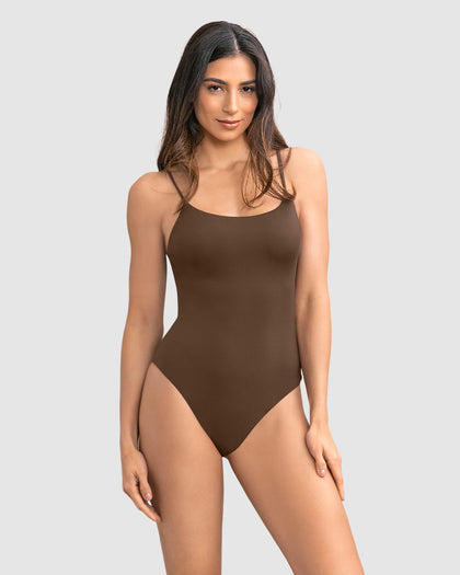 Body de tiritas con compresión de abdomen#color_875-cafe-oscuro
