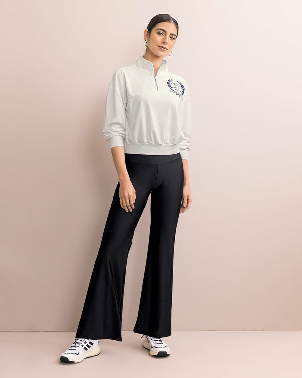 Legging bota recta con compresión de abdomen
