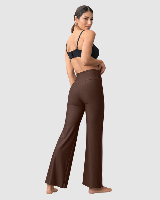 Legging bota recta con compresión de abdomen