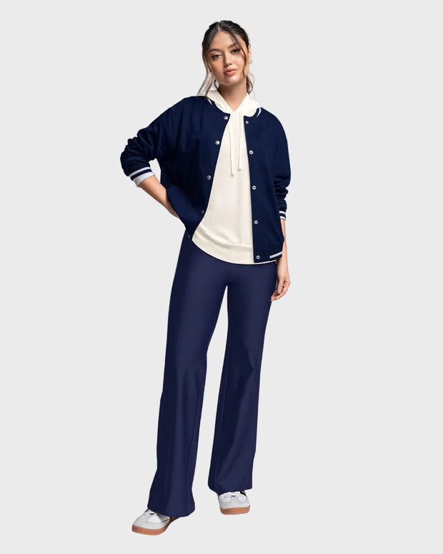 Legging bota recta con compresión de abdomen