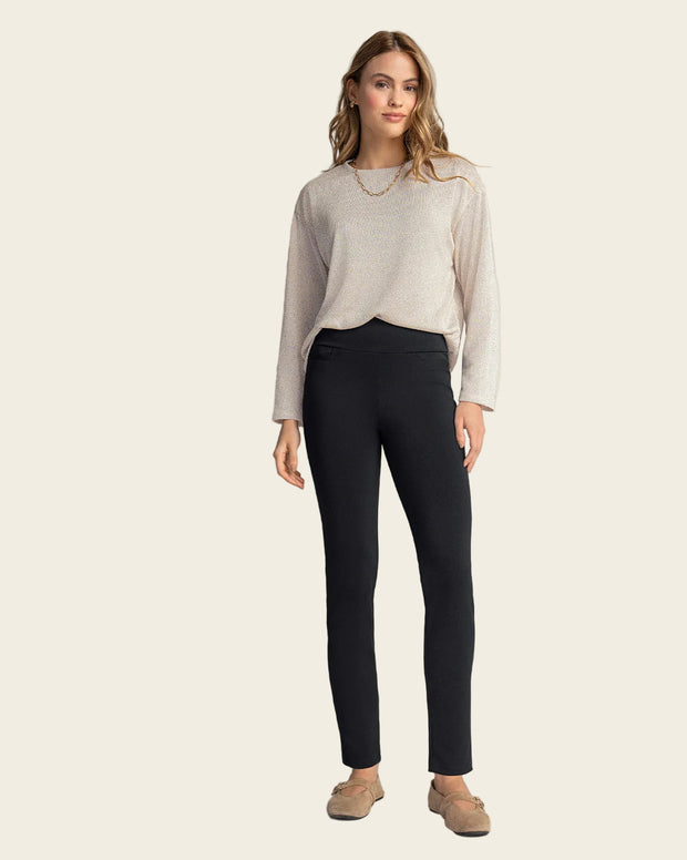 Legging bota recta con compresión moderada