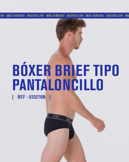 Bóxer brief de alta transpiración en microfibra ideal para uso diario