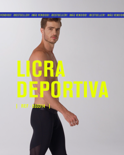 Licra deportiva para hombre con mallas transpirables#all_variants
