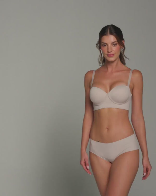 Brasier strapless 360° de perfección