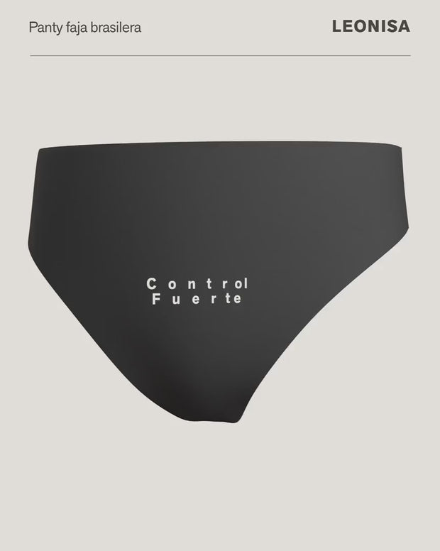 Panty faja brasilera de compresión fuerte tiro alto