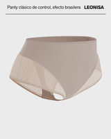 Panty faja clásico invisible con transparencias en glúteos y laterales#all_variants