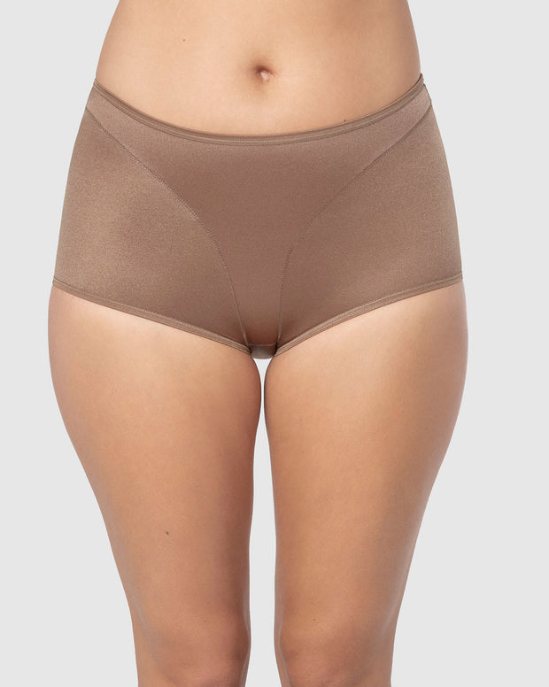 Panty clásico tiro alto de control de abdomen
