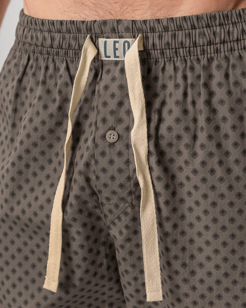 Pantalón largo en algodón cómodo y funcional para hombre#color_071-gris-estampado