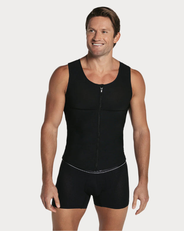 Chaleco masculino de control fuerte en PowerSlim®