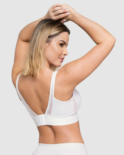 Brasier tipo top de copas extraíbles totalmente cómodo y liviano Flexi Brastop#color_000-blanco