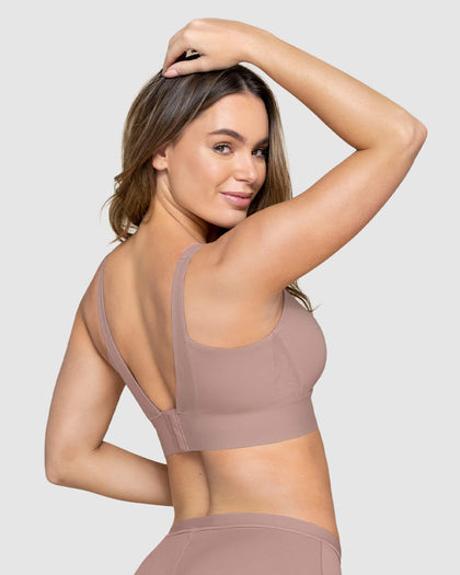 Brasier tipo top de copas extraíbles totalmente cómodo y liviano Flexi Brastop#color_281-palo-de-rosa