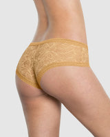 Panty cachetero en Smartlace® floral#color_127-dorado