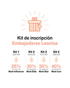 Kit de Inscripción Embajadores Leonisa