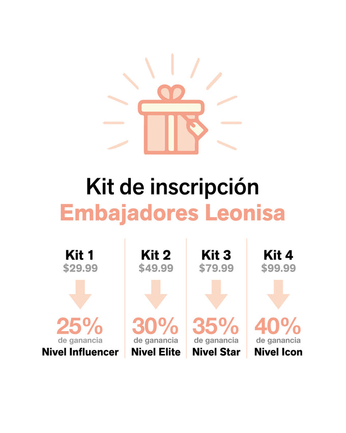 Kit de Inscripción Embajadores Leonisa