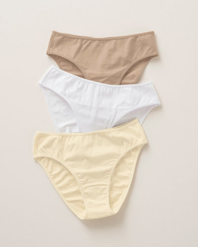 Paquete x3 panties tipo bikini con buen cubrimiento#color_s08-blanco-cafe-claro-marfil