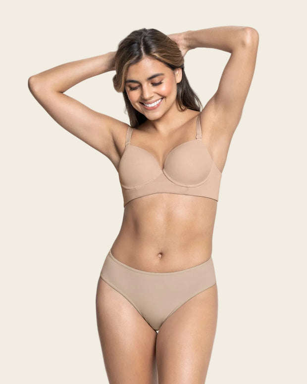 Paquete x3 panties tipo bikini con buen cubrimiento