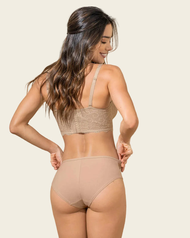 Paquete x 3 panties clásicos de máxima comodidad y frescura