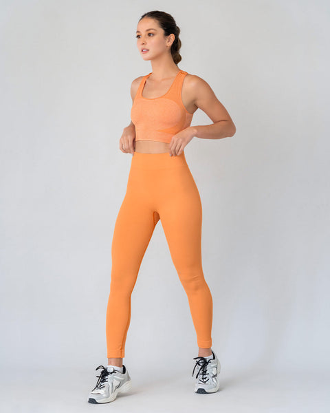 Legging básico sin costuras tecnología Skinfuse®#color_203-naranja