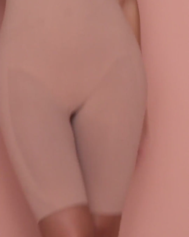 Faja pantalón media pierna invisible levanta glúteos