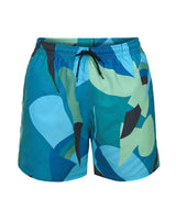 Pantaloneta de baño masculina con práctico bolsillo al lado derecho#color_085-estampado-abstracto