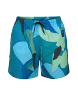 Pantaloneta de baño para niño con bolsillo lateral#color_085-estampado-abstracto