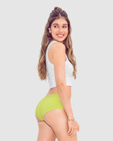 Paquete x 3 panties estilo hipster en algodón#color_s50-fucsia-verde-limon-verde-estampado