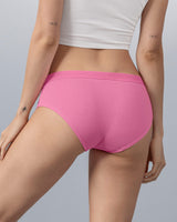 Paquete x3 panties estilo hipster en algodón#color_s56-rosado-claro-vino-gris