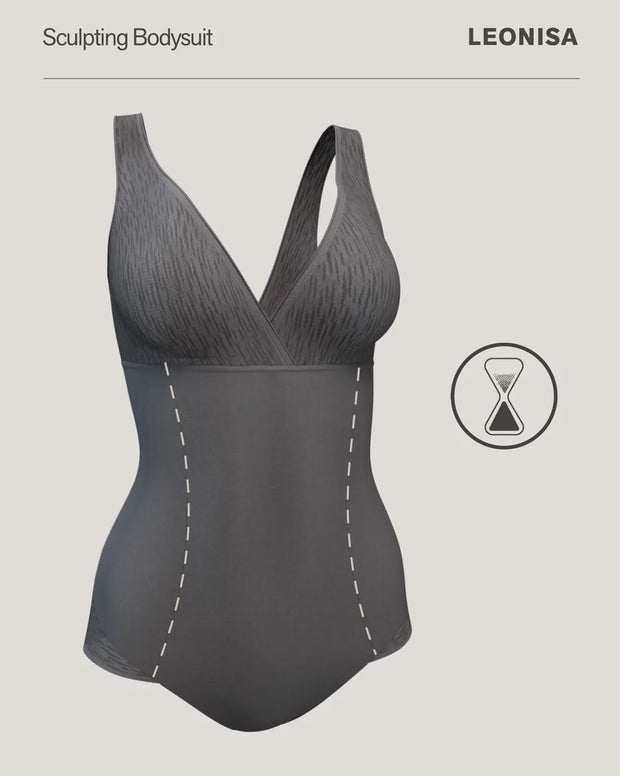 Faja tipo body con bralette incorporado con compresión de abdomen